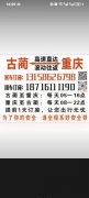 古蔺到重庆网约车拼车顺风车野猪儿电话